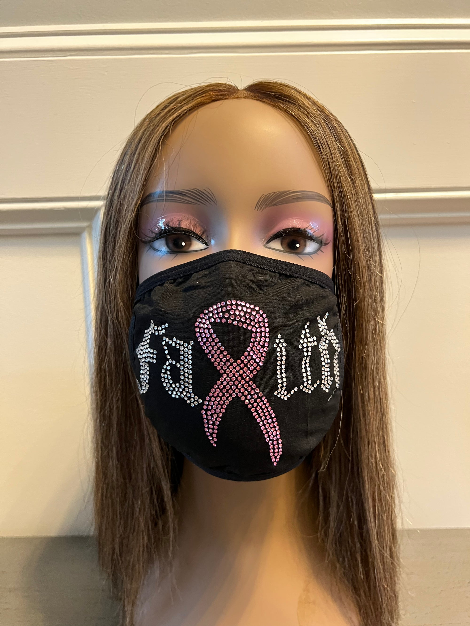 Breast Cancer Awareness Face Masks
