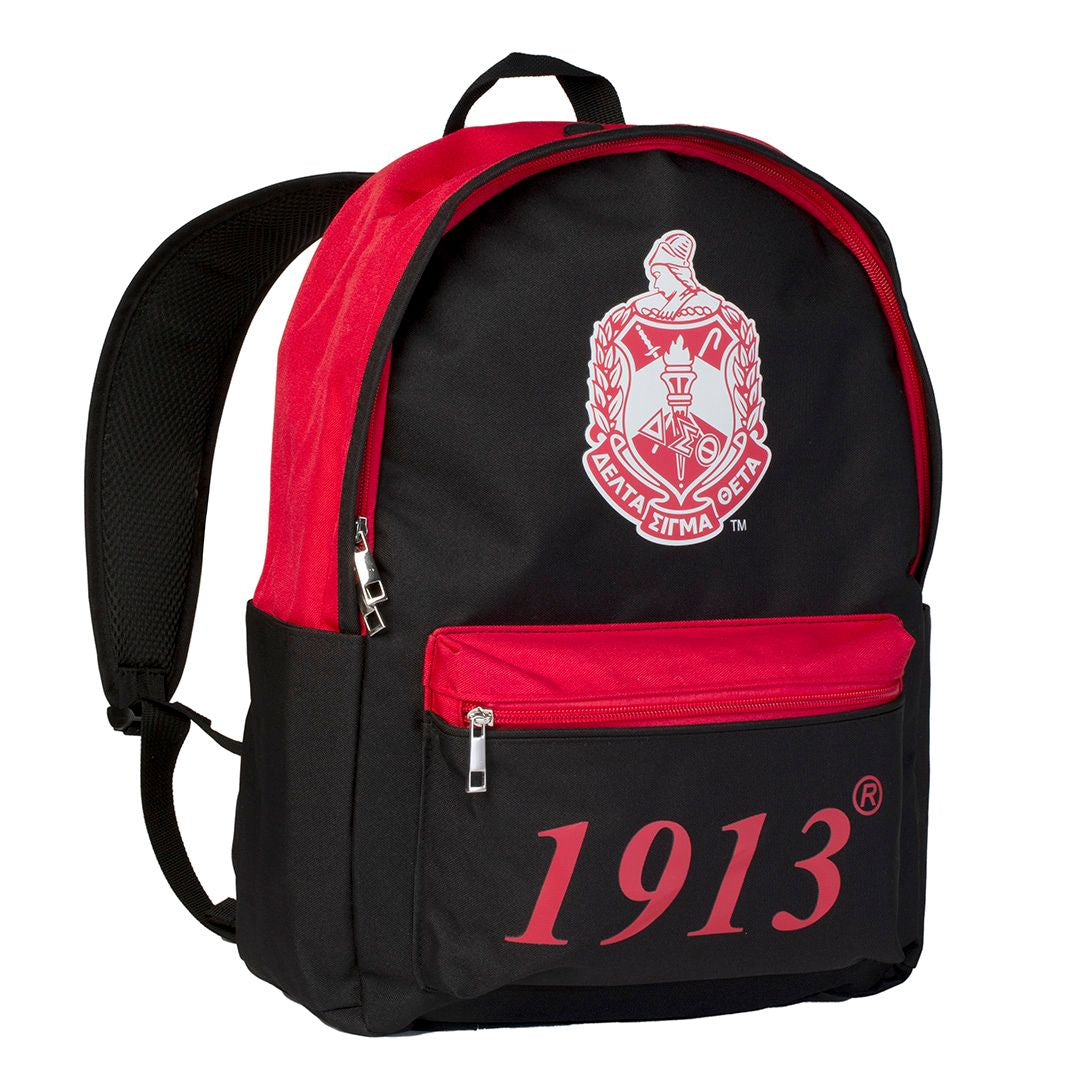 delta sigma theta leather backpack USB Port Black 🎄🎒 These might be barracouta Size:224 g / 8 oz