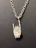 Zeta Phi Beta ZPB Hand Sign Necklace