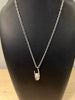 Zeta Phi Beta ZPB Hand Sign Necklace