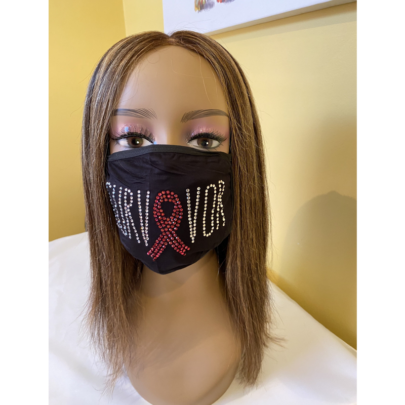 Breast Cancer Awareness Survivor Mask