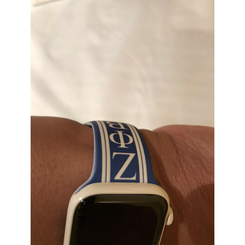 Zeta Phi Beta Apple Watch Band Size 42/44/45 MM Blue