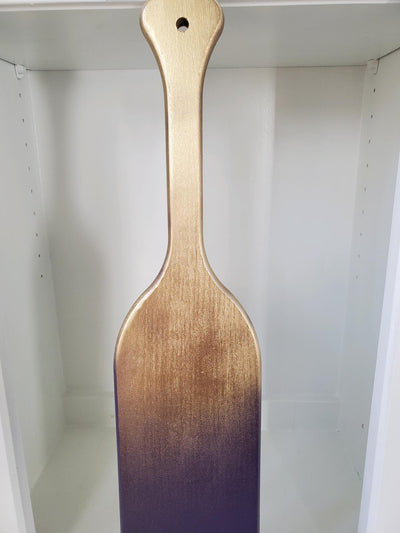 Omega Psi Phi Custom Wooden Paddle Ombré