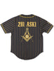 Mason Baseball Jersey Black