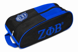 Zeta Phi Beta Shoe Bag Black