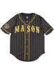 Mason Baseball Jersey Black