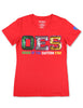 OES Eastern Star Sequin Patch Tee Red