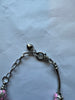Breast Cancer Awareness Bling Ribbon Charm Bracelet