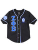 Zeta Phi Beta Baseball Jersey Black