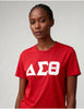 Delta Sigma Theta ΔΣΘ Glitter Dri Fit Tee Red