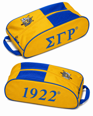 Sigma Gamma Rho Shoe Bag Gold
