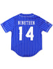 Phi Beta Sigma Baseball Jersey Blue