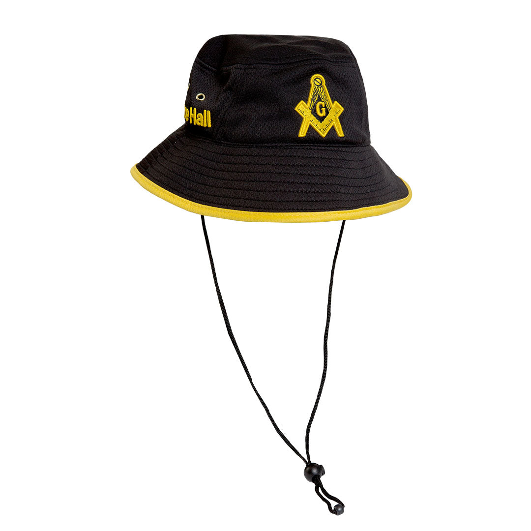 Prince Hall Mason Embroidered Flexfit Bucket Hat - D9 Greeks