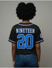 Zeta Phi Beta Baseball Jersey Black