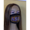 Albany State University Bling Face Mask with Filter Pocket and Filter
