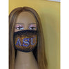 Albany State University Bling Face Mask with Filter Pocket and Filter