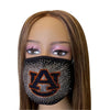 Auburn University Tigers Rhinestone Bling Face Mask