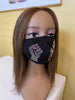 Black Lives Matter Mask with Fist Crystal Clear