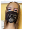 Brooklyn Nets Rhinestone Bling Face Mask Washable