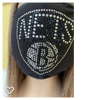 Brooklyn Nets Rhinestone Bling Face Mask Washable