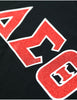 Delta Sigma Theta ΔΣΘ Glitter Dri Fit Tee Black