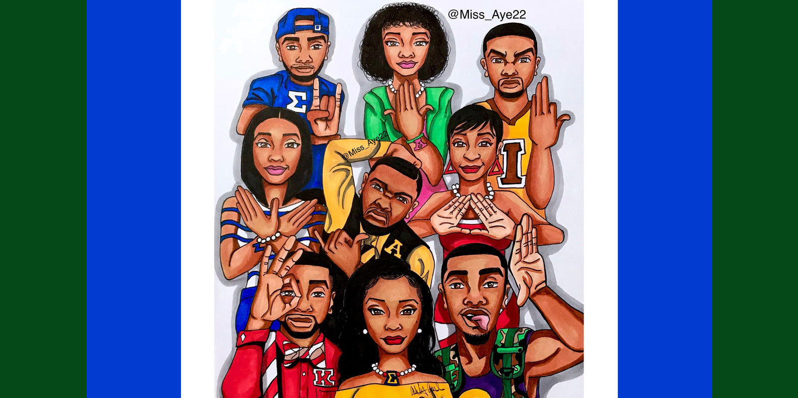 Divine nine hotsell greek apparel