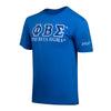 Phi Beta Sigma Luxury Embroidered Tee Blue