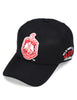 Delta Sigma Theta Embroidered Baseball Cap Black
