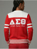 Delta Sigma Theta Cardigan Sweater Red