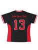 Delta Sigma Theta ΔΣΘ Fitted Football Jersey Black