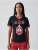 Delta Sigma Theta ΔΣΘ Fitted Football Jersey Black