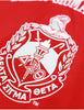 Delta Sigma Theta ΔΣΘ Football Jersey Red