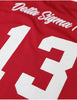 Delta Sigma Theta ΔΣΘ Fitted Football Jersey Red