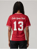Delta Sigma Theta ΔΣΘ Fitted Football Jersey Red