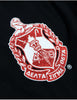 Delta Sigma Theta ΔΣΘ Glitter Long Sleeve Jersey Black