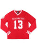 Delta Sigma Theta ΔΣΘ Glitter Long Sleeve Jersey Red