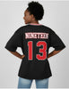 Delta Sigma Theta ΔΣΘ Chenille Football Jersey Black