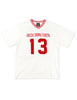 Delta Sigma Theta ΔΣΘ Chenille Oversize Football Jersey Ivory