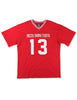 Delta Sigma Theta ΔΣΘ Chenille Football Jersey Red