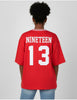 Delta Sigma Theta ΔΣΘ Chenille Football Jersey Red