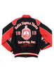 Delta Sigma Theta Twill Racing Jacket Black