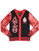 Delta Sigma Theta Sequin Cardigan Black