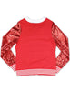 Delta Sigma Theta Sequin Cardigan Red