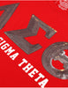 Delta Sigma Theta ΔΣΘ Sequin Patch Tee Red