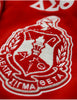 Delta Sigma Theta V-Neck Sweater Red