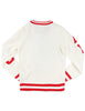 Delta Sigma Theta V-Neck Sweater Ivory