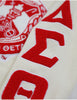Delta Sigma Theta V-Neck Sweater Ivory