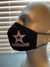 Dallas COWBOYS Face Mask with Adjustable Ear Loops