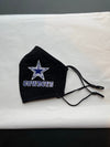 Dallas COWBOYS Face Mask with Adjustable Ear Loops