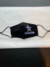 Dallas COWBOYS Face Mask with Adjustable Ear Loops